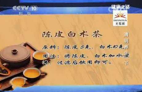 陈皮白术茶