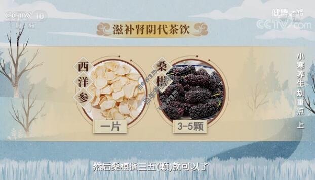 滋补肾阴代茶饮