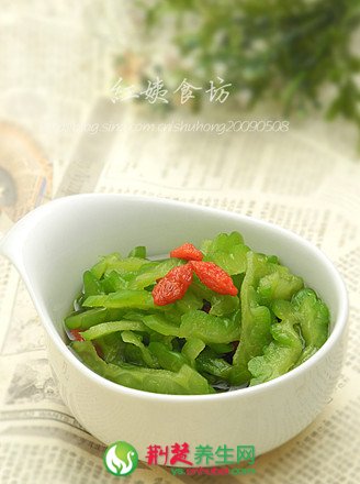 夏季凉菜：蜜汁苦瓜的做法