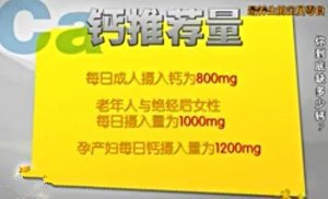 20141126贵州卫视养生视频和笔记：徐静讲吃奶园子零食补流失的钙