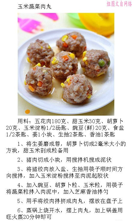 四喜丸子怎么做 九种美味丸子的做法