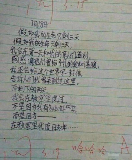 那些年小学生们写过的作文 坑死老师了