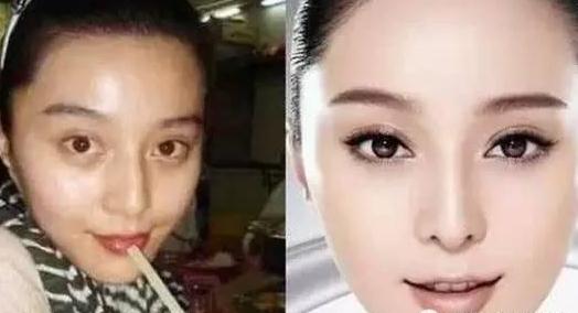 卸妆了的女明星 未必有你老婆漂亮