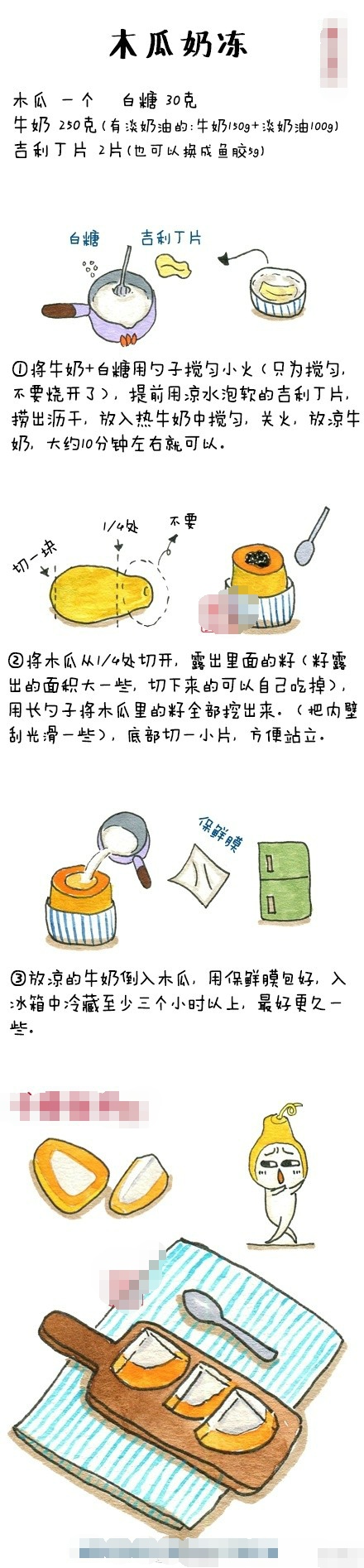 甜品的做法图解 八款超详细制作步骤