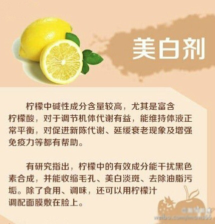 各种水果的对症养生功效