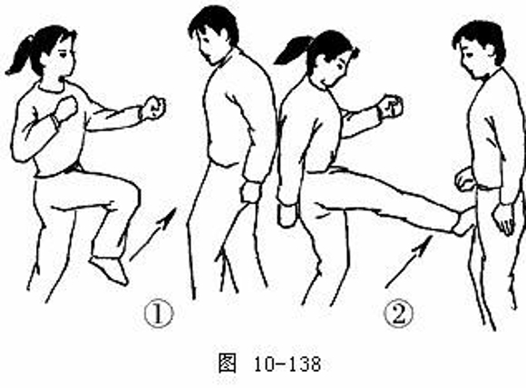 抢到搏击手被打哭 简单的女子防身术动作