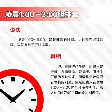 人体排毒时间表的骗局 揭人体排毒时间真相