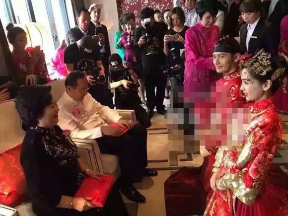 直击黄晓明baby世纪婚礼 网传半个娱乐圈参加