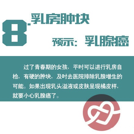 癌症的早期症状 警惕8种癌症早期症状