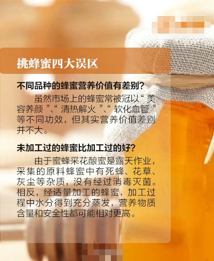 秋冬喝蜂蜜能润燥 四招教你鉴别真假蜂蜜