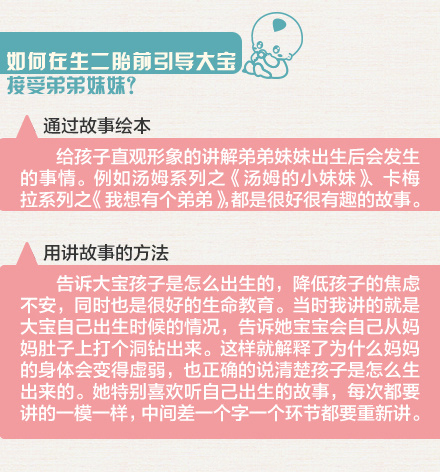 想要二胎 如何教育大宝