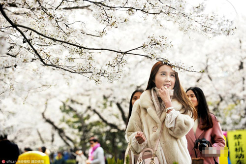 宅男福利！跟着校花去旅游 大学赏花撩妹攻略