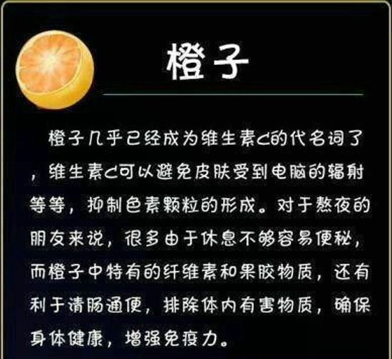 这些美容水果 拯救“熬夜族”