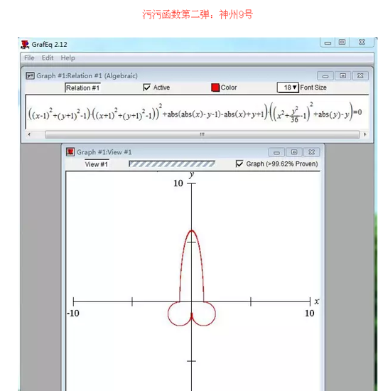 8个污污的函数图像 妹子看完都脸红了