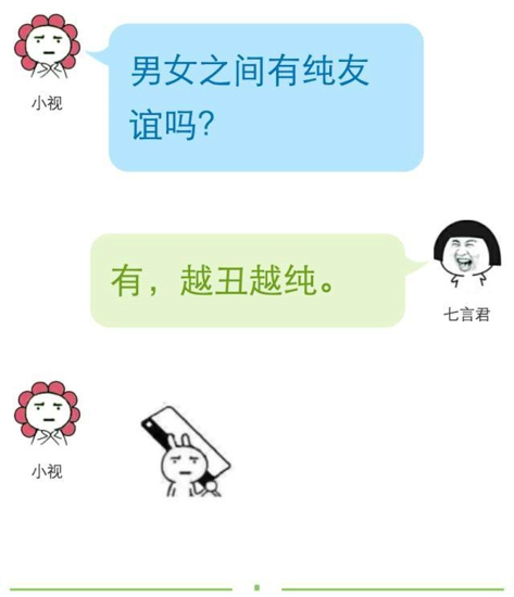 男女之间有纯友谊吗 越丑越纯