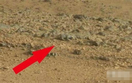 火星上外星人存在的十大痕迹 画面惊人