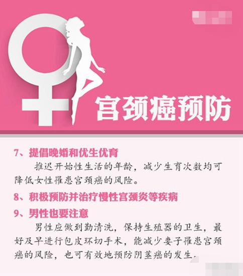 宫颈疾病怎么预防 女人如何保护自己