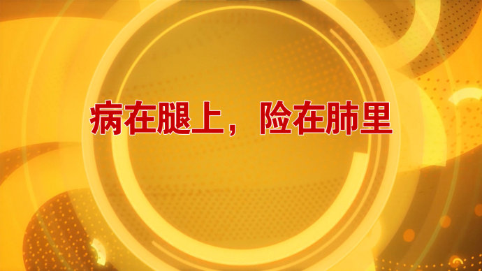 2016年8月10日播出《血栓风险从腿看》