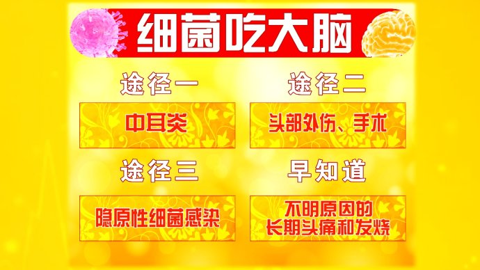 2018年7月21日播出《揪出偷吃大脑的坏蛋》