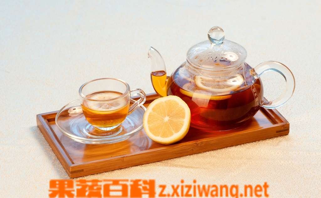 果蔬百科柠檬红茶