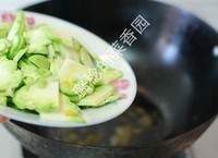 青菜头炒肉的做法图解8