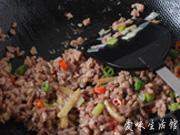 肉末酸豆角的做法图解3