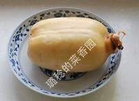 莲菜炒肉片的做法图解1