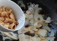 莲菜炒肉片的做法图解12