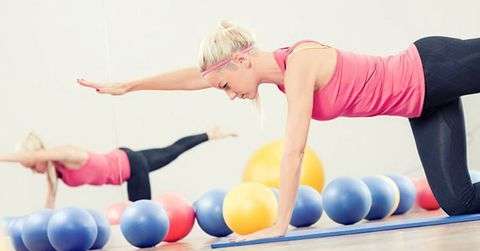 瑜伽球怎么用来减肥瘦身